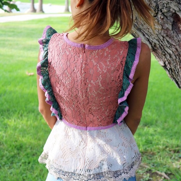 Siesta Peach Top - Picture 3 of 4